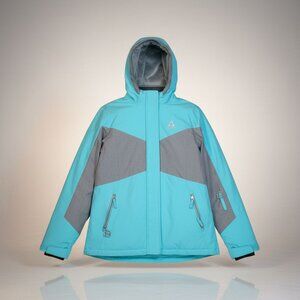 Gerry Youth 3-in-1 Systems Jacket Teal Grey Winter Ski Coat Sportif Gorpcore